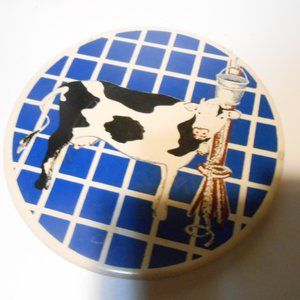 cow spoon holder